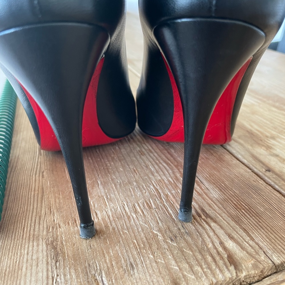 Louboutin Black Stiletto Heels - Picture 5 of 9